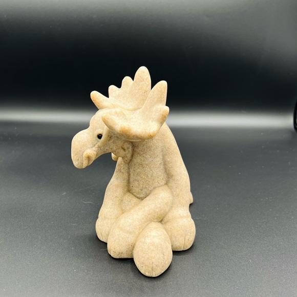 Quarry Critters Second Nature Design 2001 Matilda & Max Moose Vintage #48121 - Picture 2 of 10